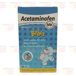ACETAMINOFEN MK GTS 30 ML (NU***)